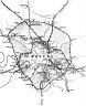 Москва Карта железных дорог